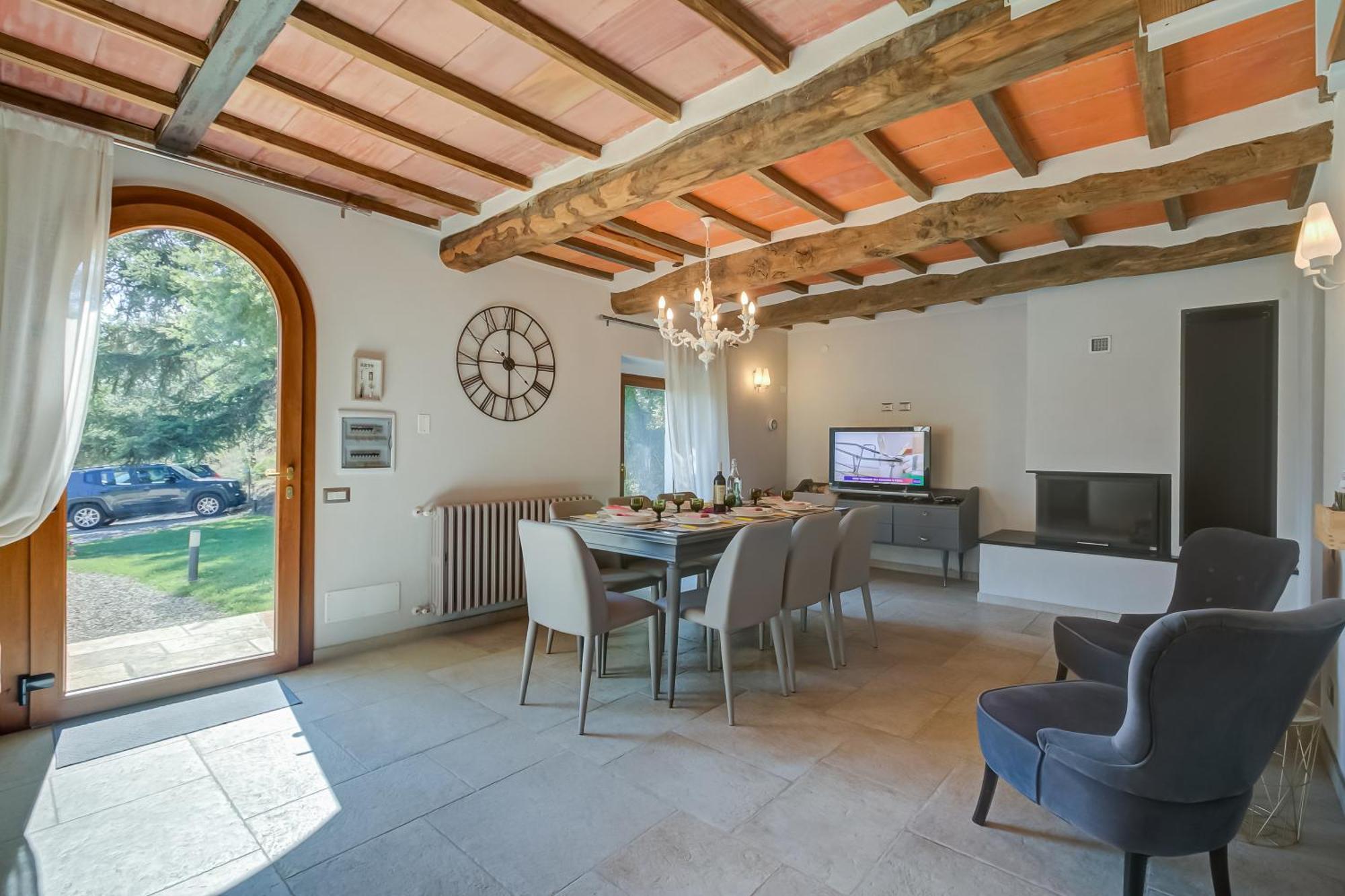Bucine Tuscan Home S Margherita Private Outdoor - Happy Rentals מראה חיצוני תמונה